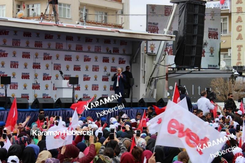 Başbakan Binali Yıldırım Karaman'da 59