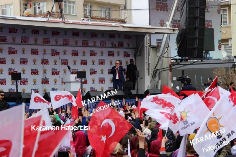 Başbakan Binali Yıldırım Karaman'da 60