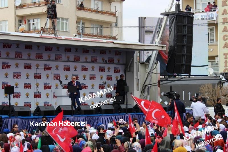 Başbakan Binali Yıldırım Karaman'da 62