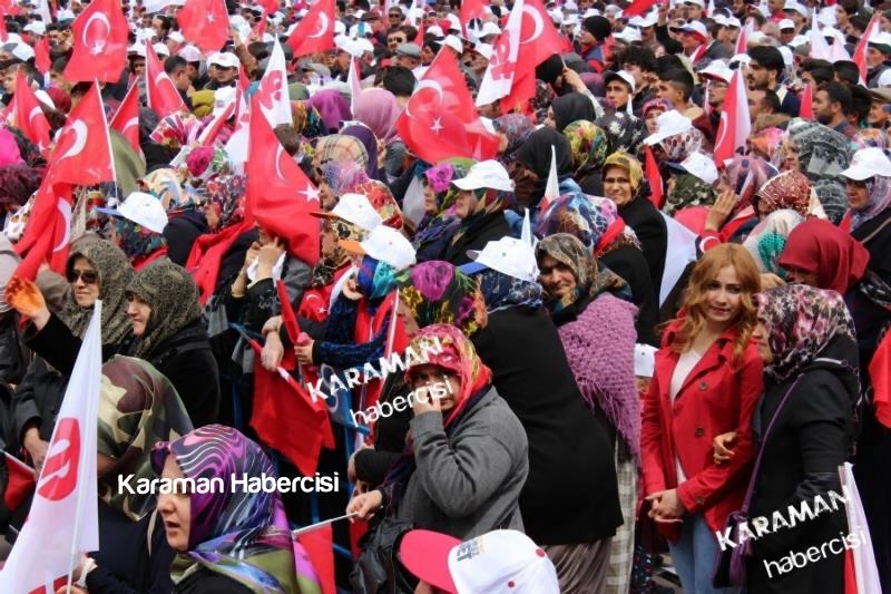 Başbakan Binali Yıldırım Karaman'da 63