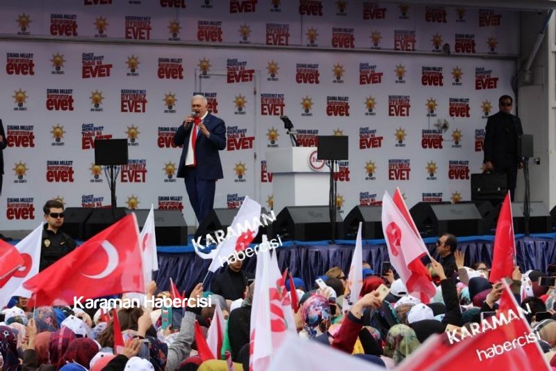 Başbakan Binali Yıldırım Karaman'da 64