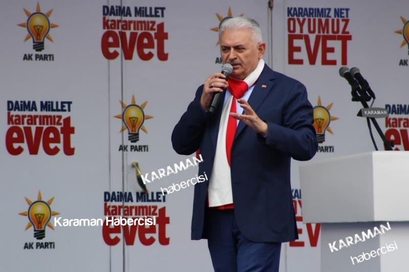 Başbakan Binali Yıldırım Karaman'da 66