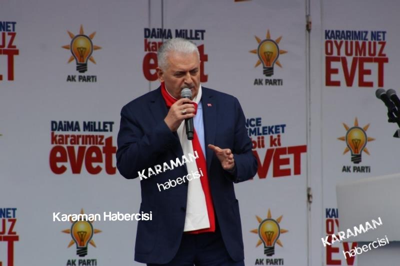 Başbakan Binali Yıldırım Karaman'da 67