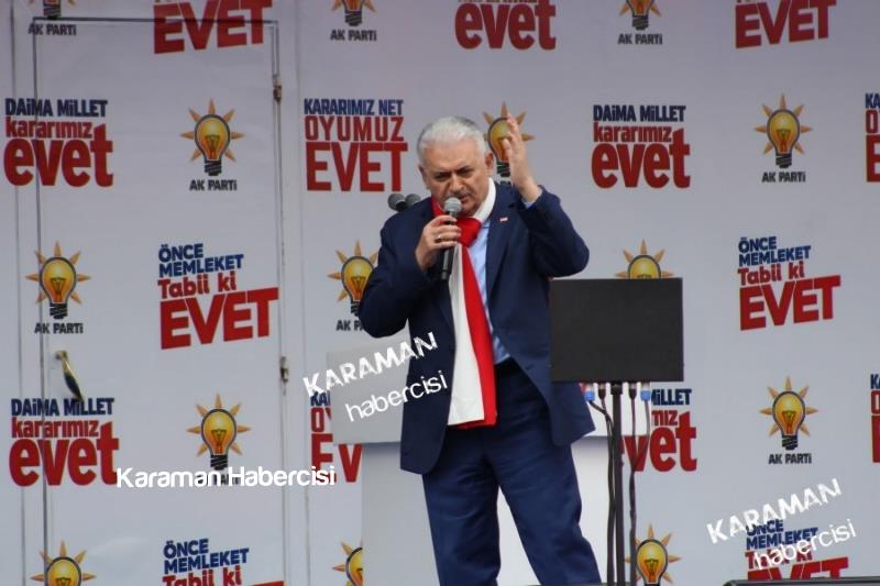 Başbakan Binali Yıldırım Karaman'da 68