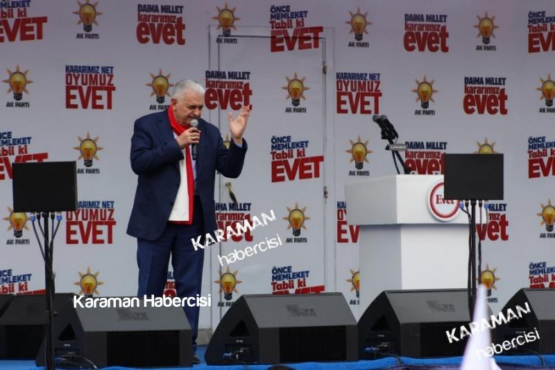 Başbakan Binali Yıldırım Karaman'da 69