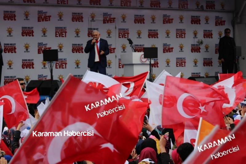 Başbakan Binali Yıldırım Karaman'da 71