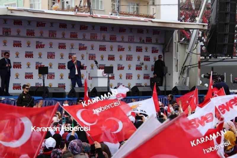 Başbakan Binali Yıldırım Karaman'da 73