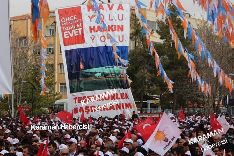 Başbakan Binali Yıldırım Karaman'da 74