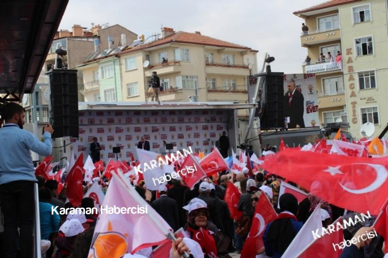 Başbakan Binali Yıldırım Karaman'da 89