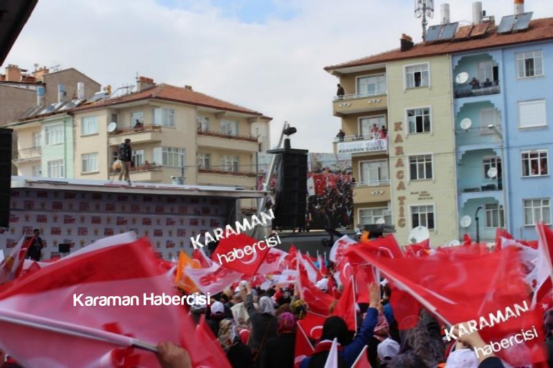 Başbakan Binali Yıldırım Karaman'da 90