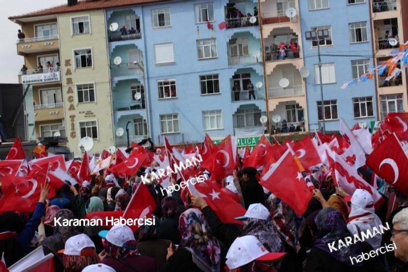 Başbakan Binali Yıldırım Karaman'da 91