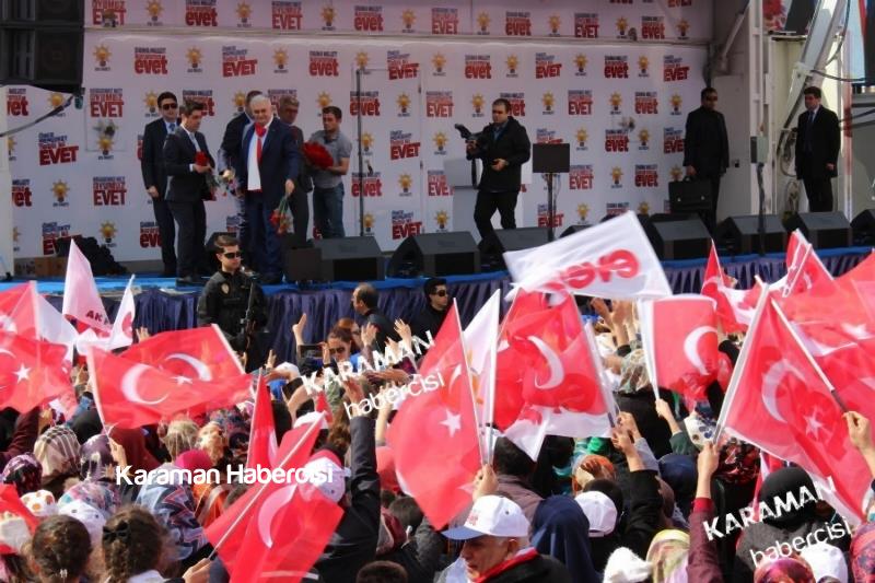 Başbakan Binali Yıldırım Karaman'da 95