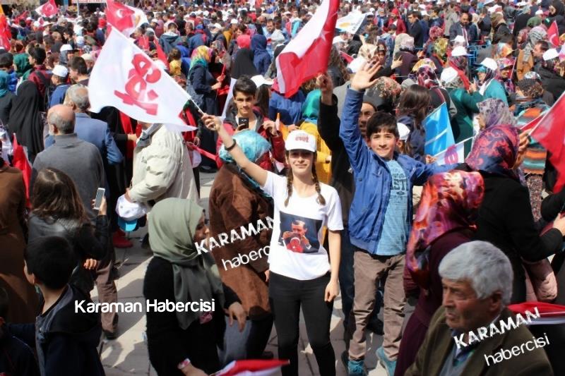 Başbakan Binali Yıldırım Karaman'da 99