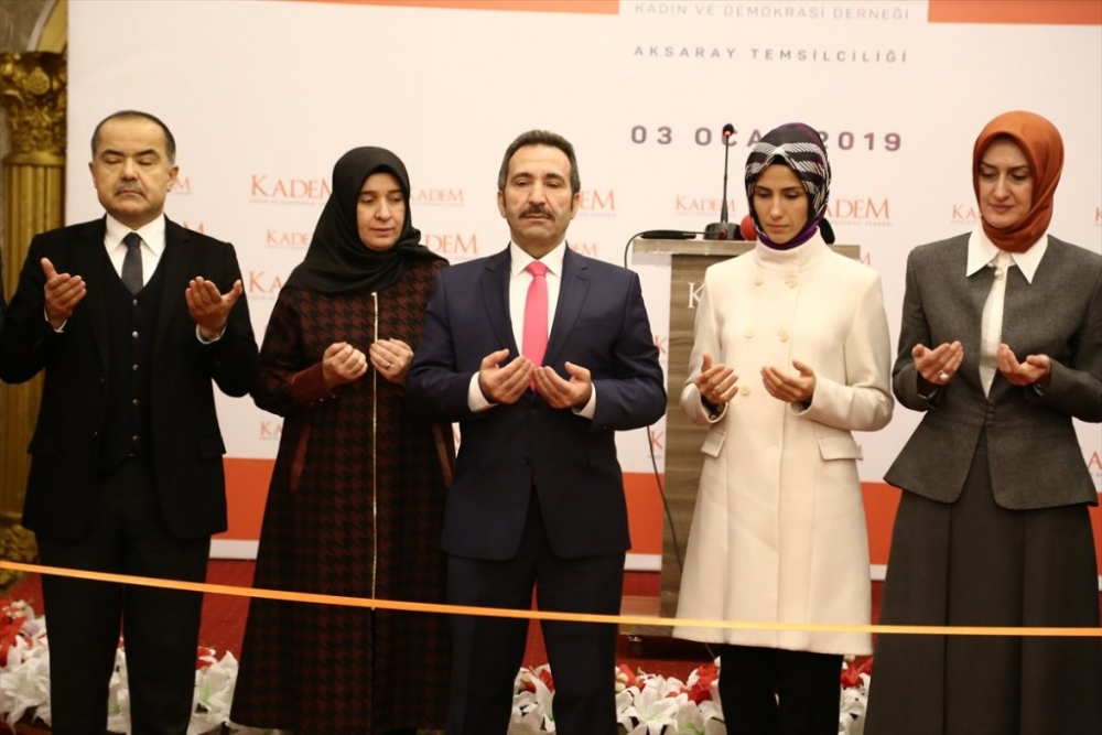Kadem Aksaray Şubesi Açılışına Cumhurbaşkanının Kızı Sümeyye Erdoğan Bay 10