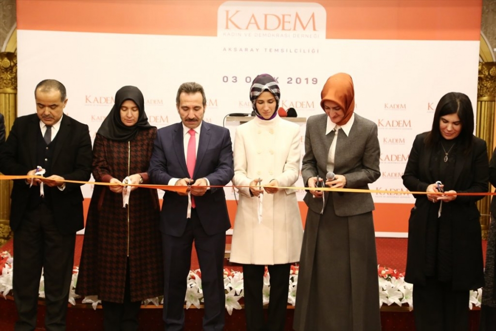 Kadem Aksaray Şubesi Açılışına Cumhurbaşkanının Kızı Sümeyye Erdoğan Bay 11