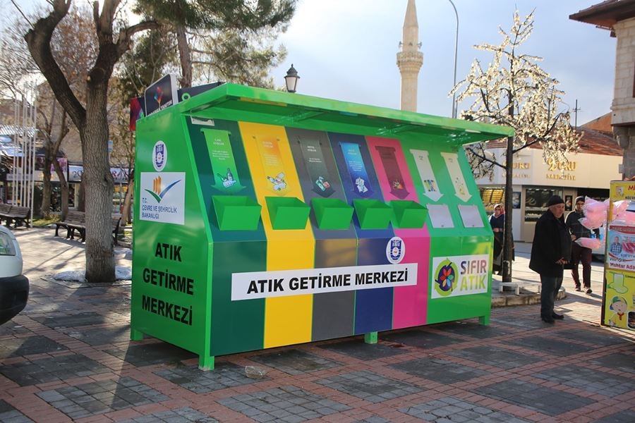 Karaman Belediyesi Atık Getirme Merkezleri Kurdu 10