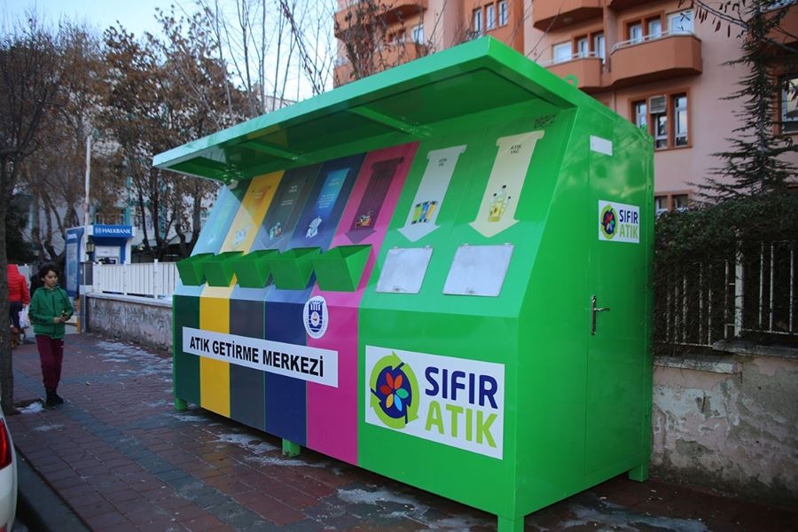 Karaman Belediyesi Atık Getirme Merkezleri Kurdu 13