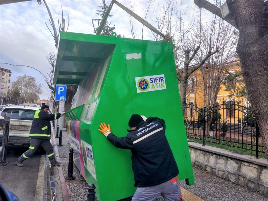 Karaman Belediyesi Atık Getirme Merkezleri Kurdu 5