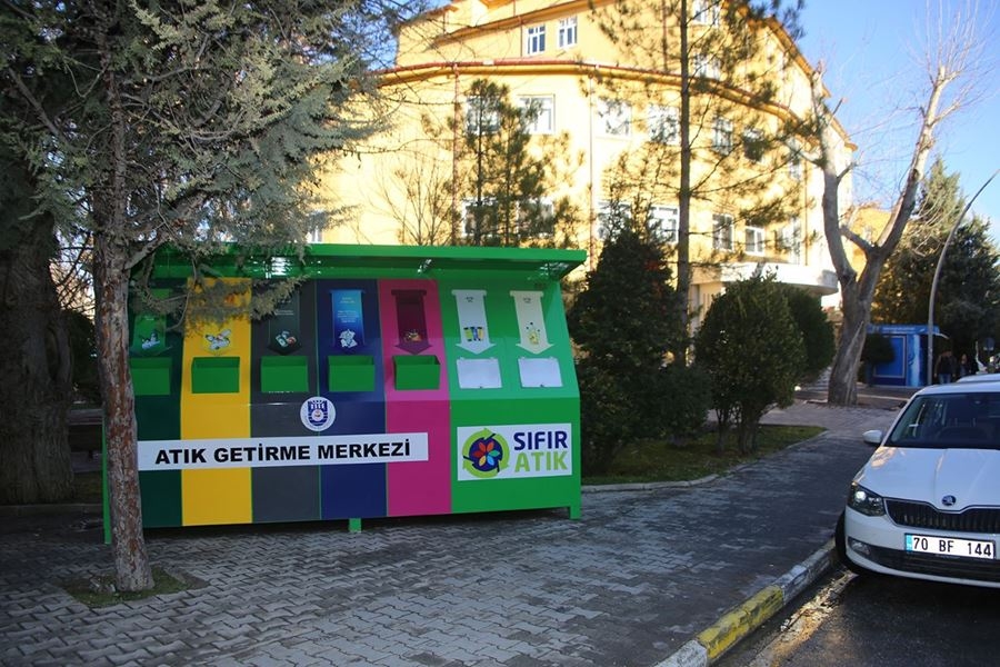 Karaman Belediyesi Atık Getirme Merkezleri Kurdu 9