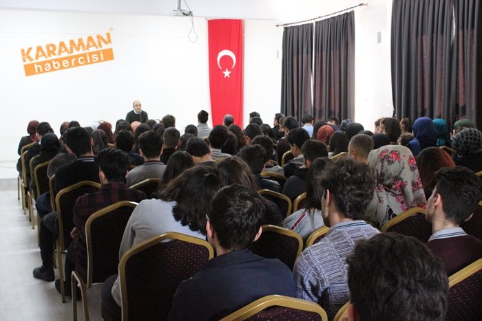 Karaman Lisesin'de Akif ve Safahat Söyleşisi 1