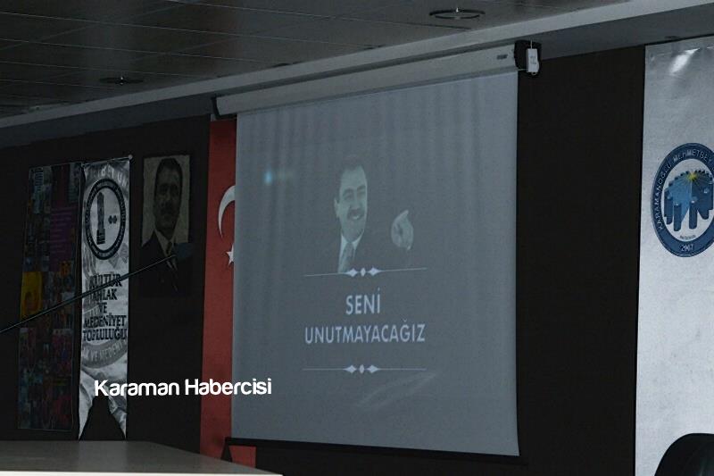 KMÜ'de ‘Muhsin Yazıcıoğlu’nu Anma Programı Düzenlendi 11