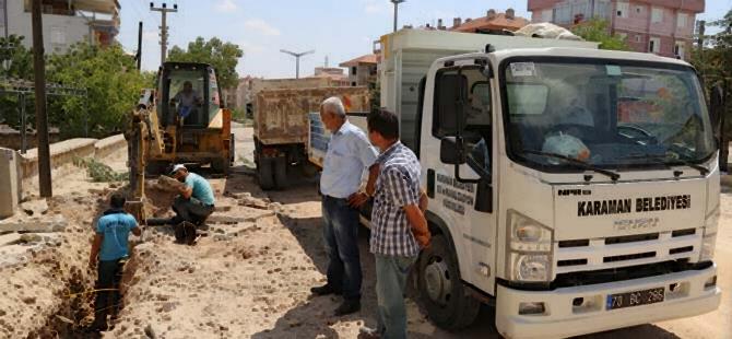 Alparslan Türkeş Bulvarı'nda Çalışmalar Devam Ediyor 1