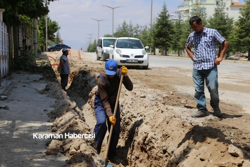 Alparslan Türkeş Bulvarı'nda Çalışmalar Devam Ediyor 2