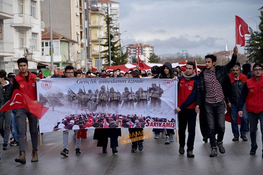 Sarıkamış Şehitleri Karaman'da da Yâd Edildi 1
