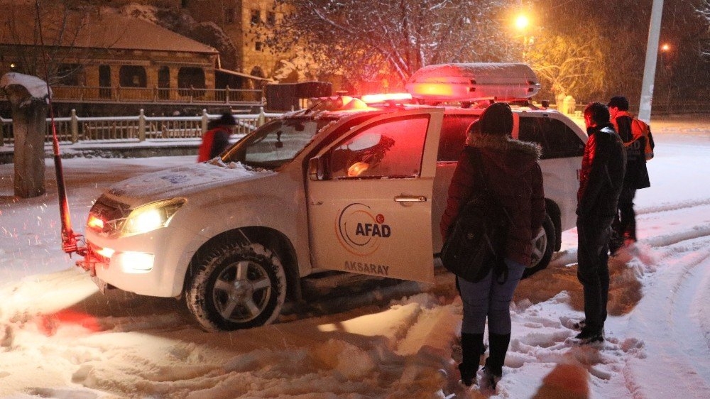 Aksaray'da Önce Kaybolan, Sonra Da Mahsur Kalan Öğrencileri Afad Kurtard 1
