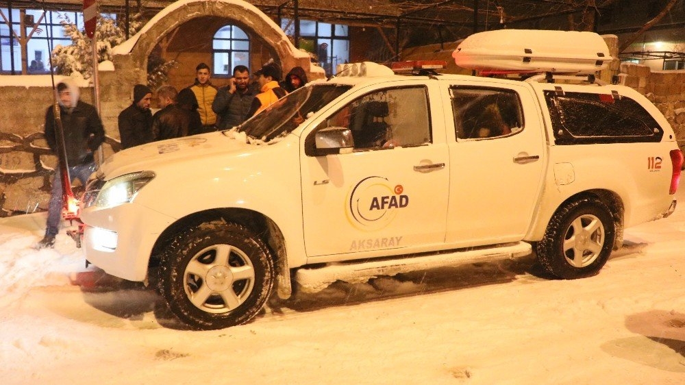 Aksaray'da Önce Kaybolan, Sonra Da Mahsur Kalan Öğrencileri Afad Kurtard 6