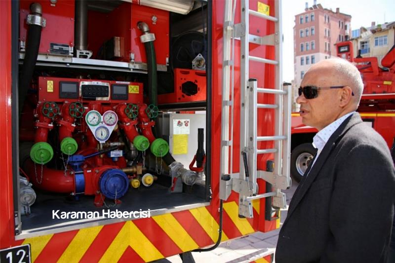 Karaman İtfaiye Müdürlüğüne İki Yeni İtfaiye 4