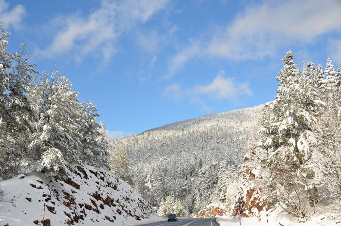Antalya'da Kar Manzaraları 11