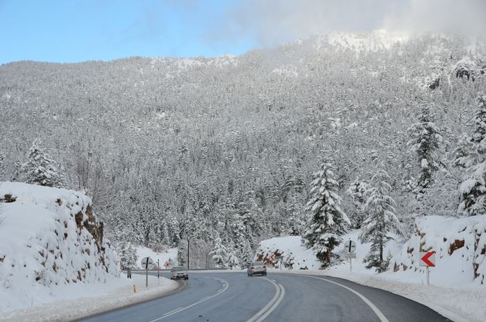 Antalya'da Kar Manzaraları 2