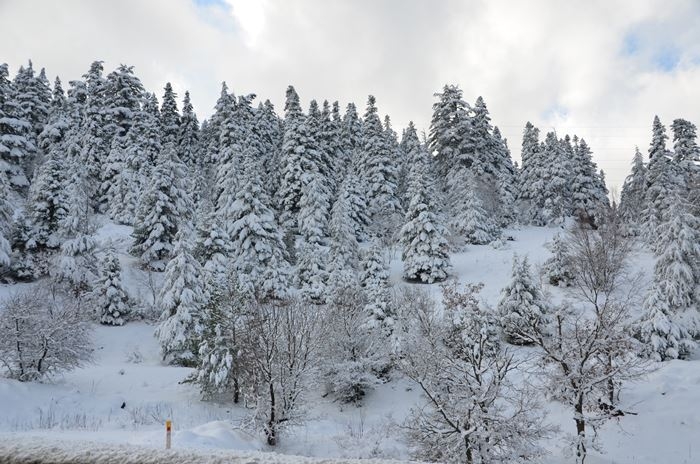 Antalya'da Kar Manzaraları 4