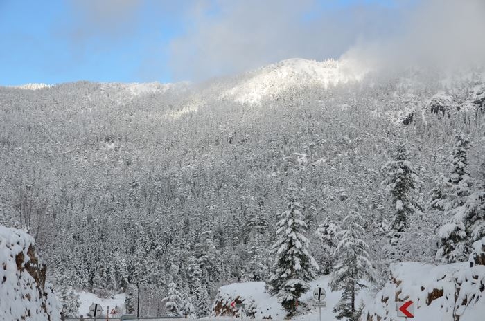 Antalya'da Kar Manzaraları 7