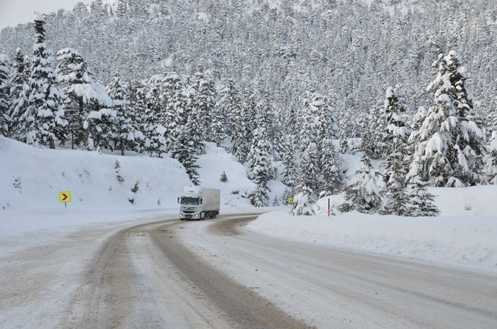 Antalya'da Kar Manzaraları 9