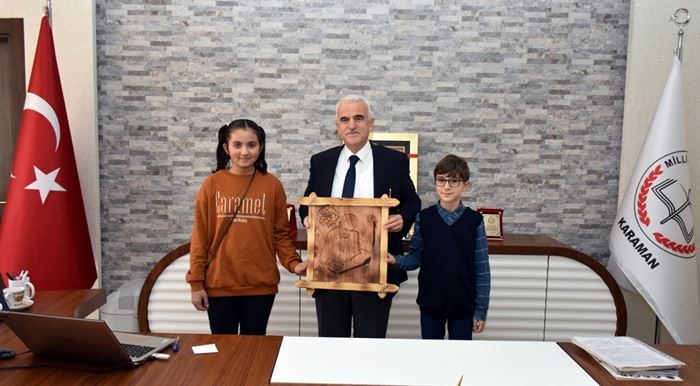 Karaman BİLSEM, Projelerini Kuntoğlu’na Anlattı 6