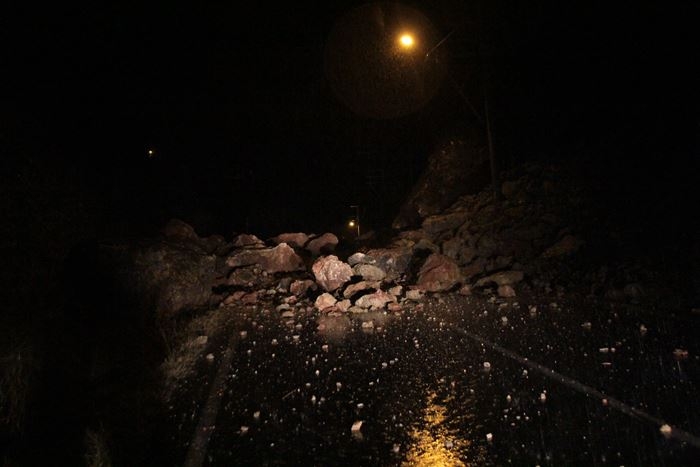 Antalya’da Heyelan 1