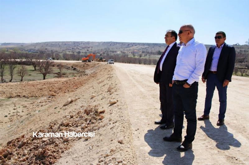 Mut Yolu Köprülü Kavşağı’nda Çalışmalar Devam Ediyor 9