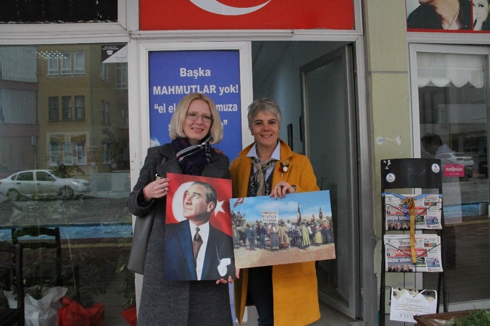 Antalya Belediye Başkan Adayı Rus Kadın Seçim Çalışmalarına Başladı 10