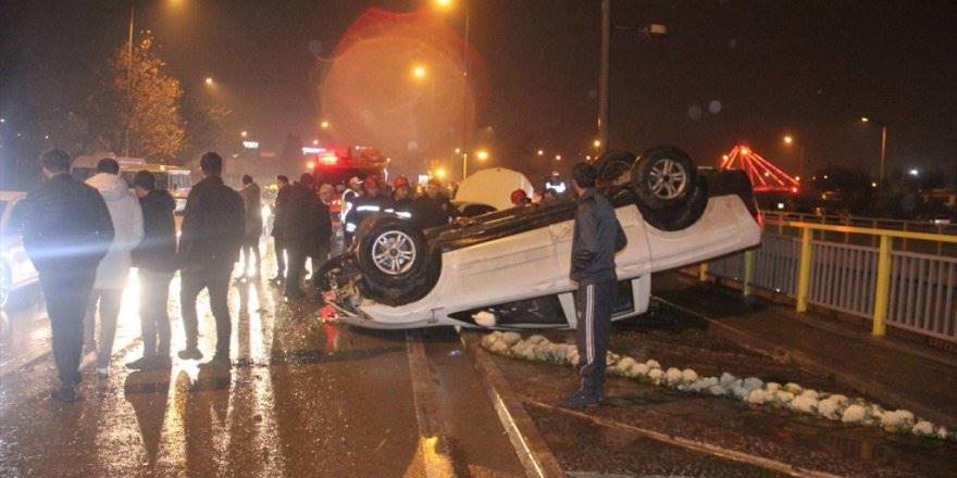 Konya'da Kazazedeye Yardıma Gidenlere Otomobil Çarptı: 2 Ölü, 3 Yaralı