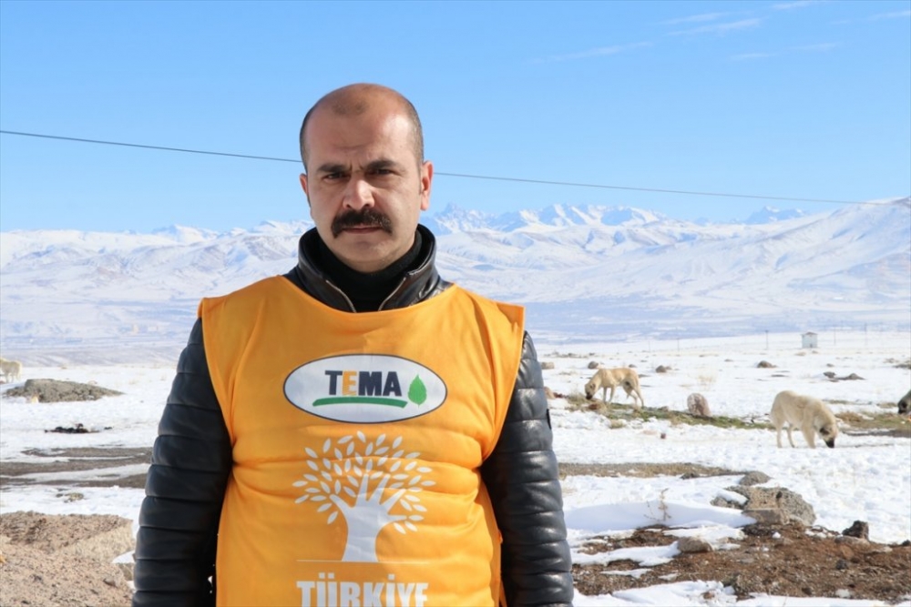 Niğde'de Minik Öğrenciler Hayvanlar İçin Doğaya Yem Bıraktı 4