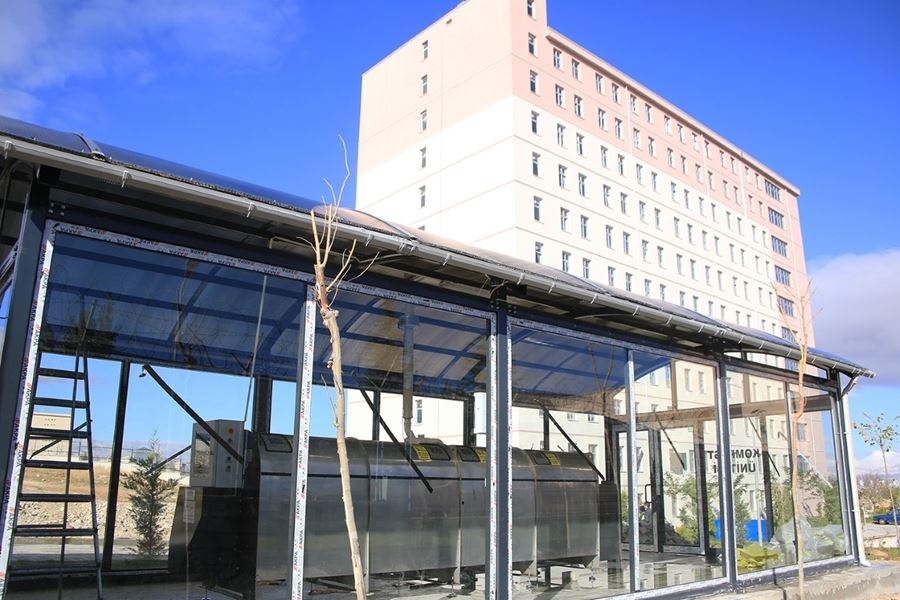 Karaman Belediyesi Tarafından Kompostlama Makinaları Organik Gübre Üreti 2