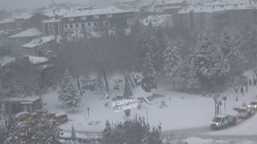 Karaman Kar Yağışı 10