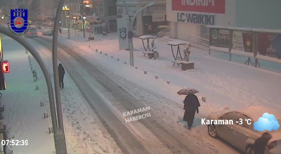 Karaman Kar Yağışı 3