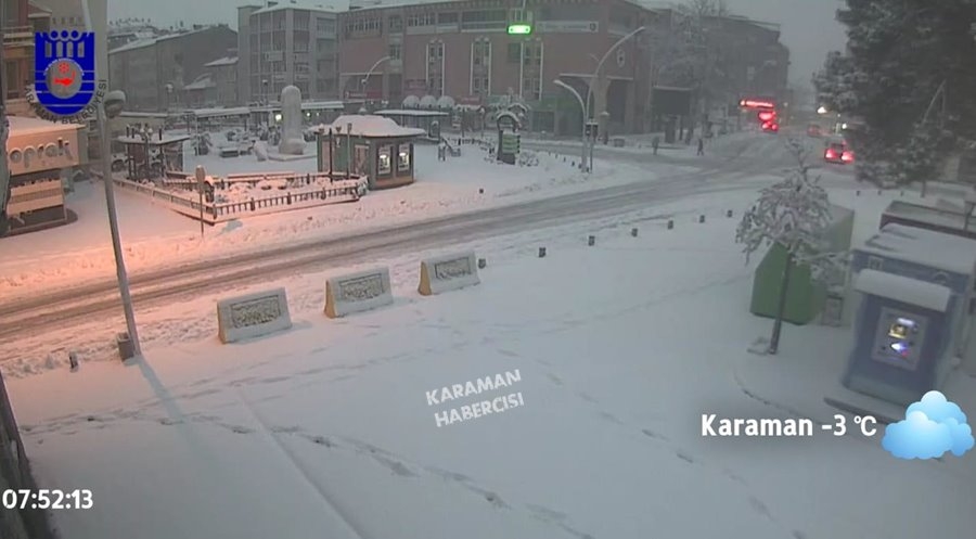 Karaman Kar Yağışı 6