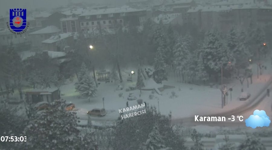 Karaman Kar Yağışı 7