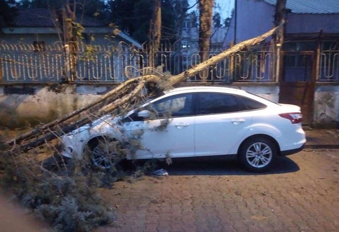 Mersin’i Gündüz Fırtına, Akşam Sağanak Yağmur Vurdu 10