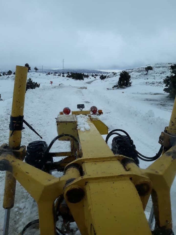 İl Özel İdaresi'nin 7/24 Kar Mesaisi 2