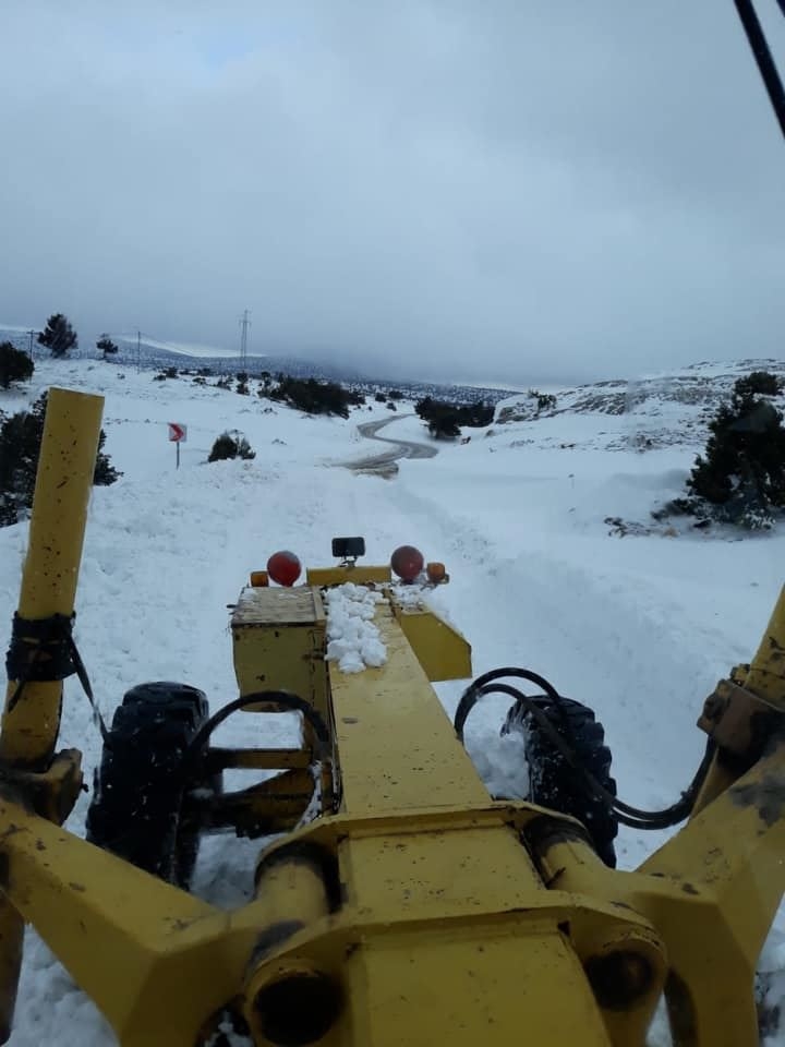 İl Özel İdaresi'nin 7/24 Kar Mesaisi 3